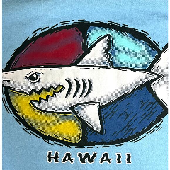 Hawaii Shark Shirt - CH Classic Edition - Large - Picture 6 of 10